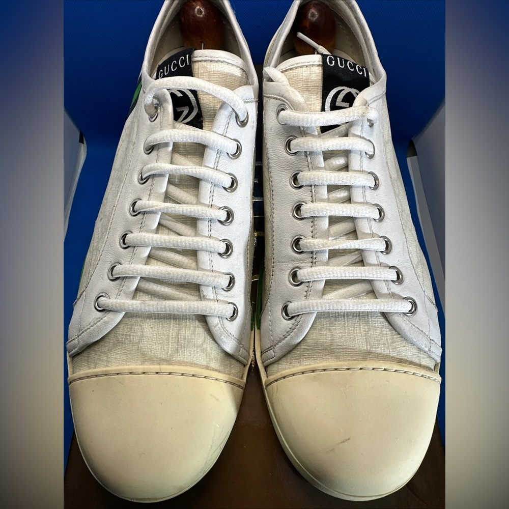 GUCCI Mens Low Tops Size 191397 10.5 G (US) 11.5 - Picture 10 of 15